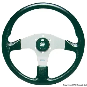 Osculati - ULTRAFLEX Corsica steering wheel black 350 mm - 45.383.30 product image