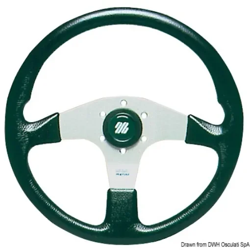 Osculati - ULTRAFLEX Corsica steering wheel black 350 mm - 45.383.30 product image