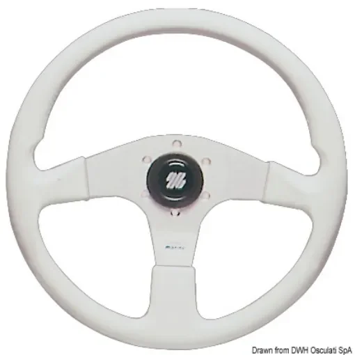 Osculati - ULTRAFLEX Corsica steering wheel white 350 mm - 45.383.34 product image