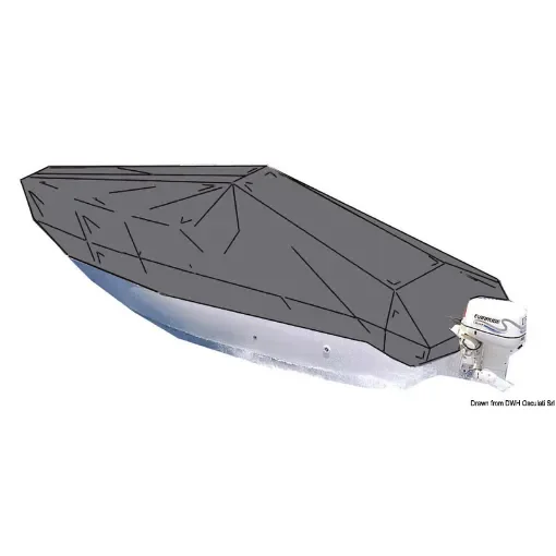 Boat cover - suitable for open boats with central control panel product image