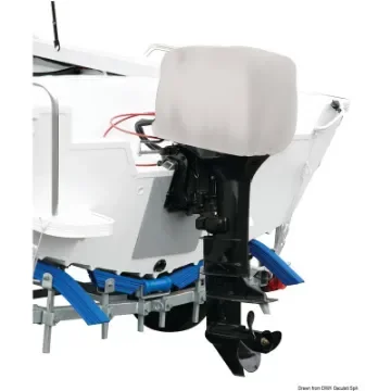 Osculati - Oceansouth grey cover 60-100HP 2/4-stroke outboard - 46.537.05 product image