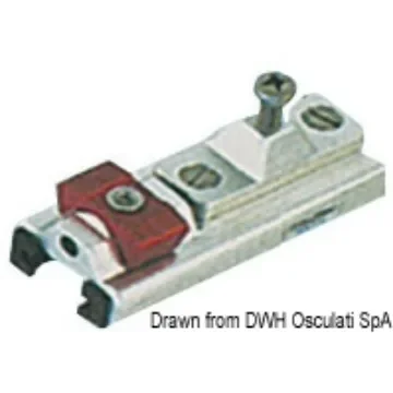 Osculati - Bulkhead mount bracket for rail 25x4 mm - 46.672.03 product image