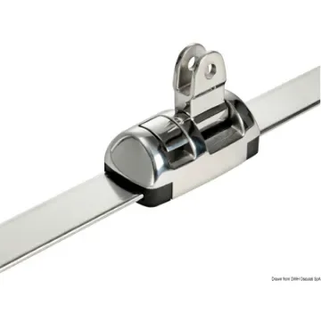 Osculati - High-resistance traveller AISI316 180&amp;#176; articulated - 46.673.06 product image