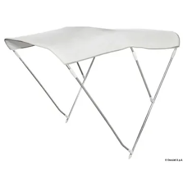 Osculati - 3-arc foldable bimini &amp;#216; 22 mm 200/210 cm white - 46.908.23 product image