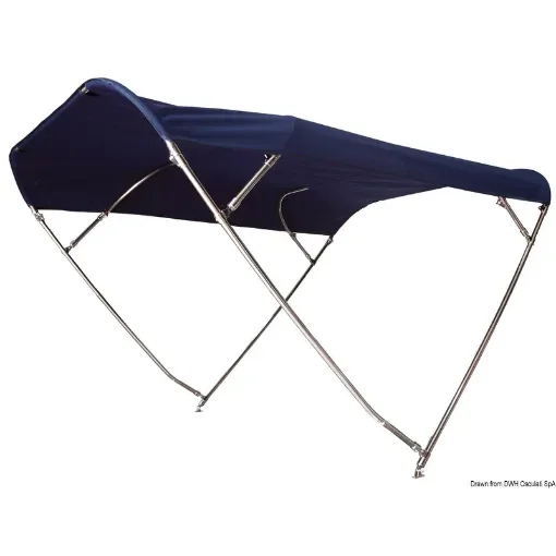 Osculati - Shade Master Inox Depth foldable bimini 255/270 cm - 46.915.14 product image