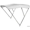 Osculati - 3-arc bimini high AISI316 &amp;#216; 25 mm 170/180 cm white - 46.920.02 product image