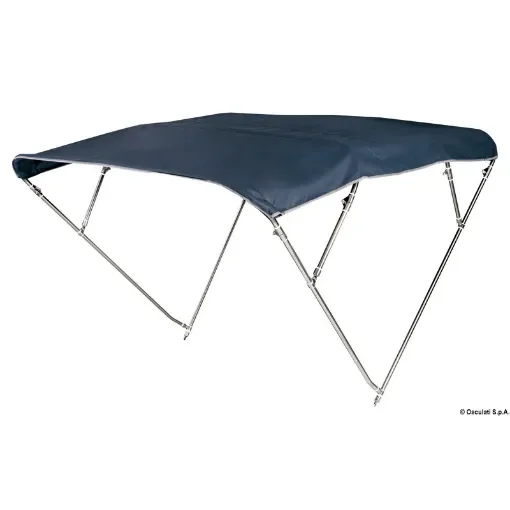 Osculati - 4-arc bimini high AISI316 220/230 cm blue navy - 46.921.22 product image
