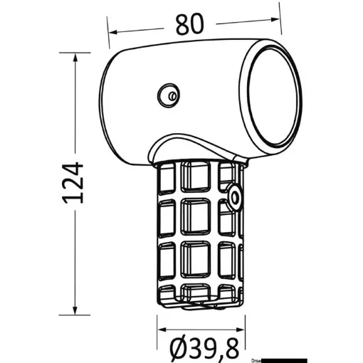 Osculati - T for T-Top &amp;#216; 44 mm - 48.180.13 product image