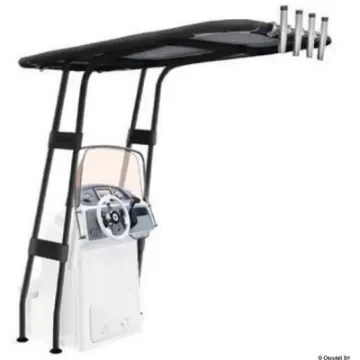 Osculati - Professional T-Top 2000x1600 black / black fabric - 48.195.55 product image