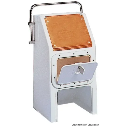 Steering console with wooden inserts product image