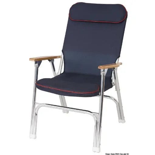 Osculati - Anodized aluminium folding padded chair - 48.352.91 product image