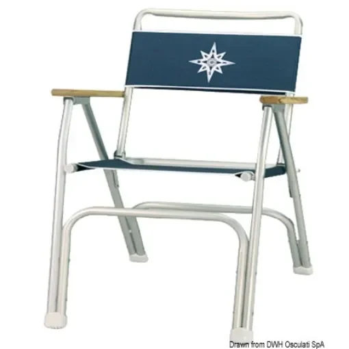 Anodized aluminium folding chair product image