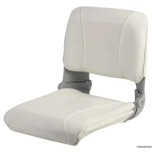 Osculati - Seat foldable backrest and pull-out padding white - 48.402.01 product image