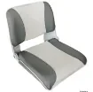 Osculati - Seat foldable backrest pull-out padding Light gray/charcoal - 48.402.02 product image