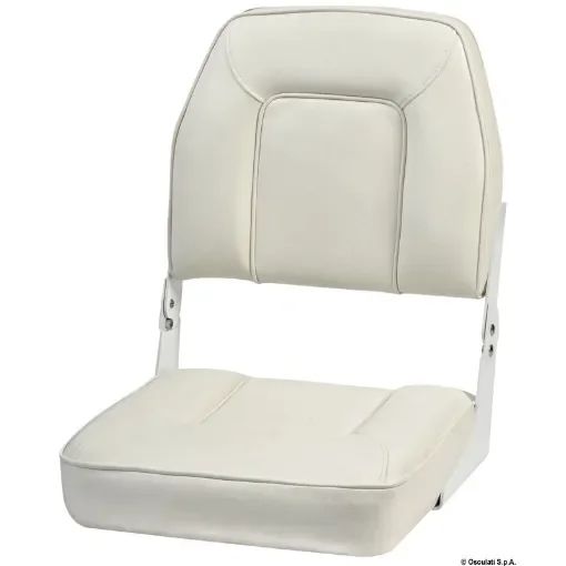 Osculati - De Luxe seat w/foldable backrest white - 48.403.01 product image