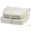 Osculati - De Luxe seat w/foldable backrest white - 48.403.01 product image