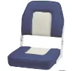 Osculati - De Luxe seat w/foldable backrest white/blue - 48.403.03 product image