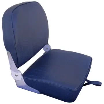 Osculati - Seat w/foldable back navy blue vinyl cushion - 48.404.02 product image