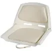 Osculati - Polyethylene seat white w/foldable backrest - 48.405.00 product image