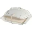 Osculati - Polyethylene seat white w/foldable backrest - 48.405.00 product image