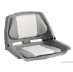 Osculati - Polyethylene seat gray w/foldable backrest - 48.405.01 product image