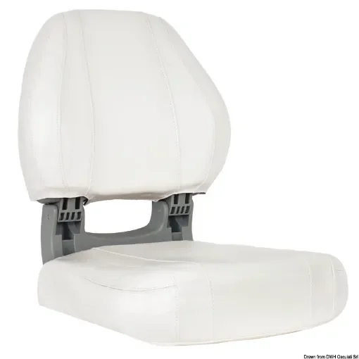 Osculati - Scirocco ergonomic seat white - 48.407.01 product image