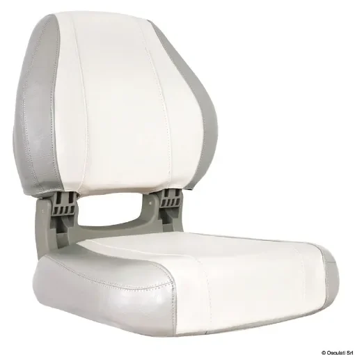 Osculati - Scirocco ergonomic seat grey + white - 48.407.02 product image
