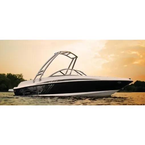 Osculati - MTK watersport tower anodized aluminum - 48.411.01 product image