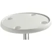 Osculati - Composite material round white table 610 mm - 48.417.50 product image