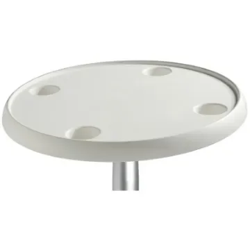 Osculati - Composite material round white table 610 mm - 48.417.50 product image