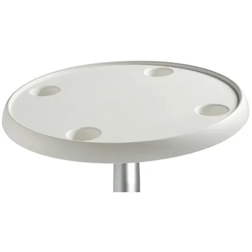 Osculati - Composite material round white table 610 mm - 48.417.50 product image