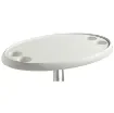 Osculati - Composite material oval white table 762x457 mm - 48.417.51 product image