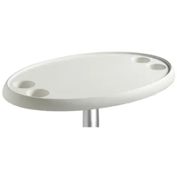 Osculati - Composite material oval white table 762x457 mm - 48.417.51 product image