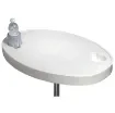 Osculati - ABS oval table white 77x51 cm - 48.417.90 product image