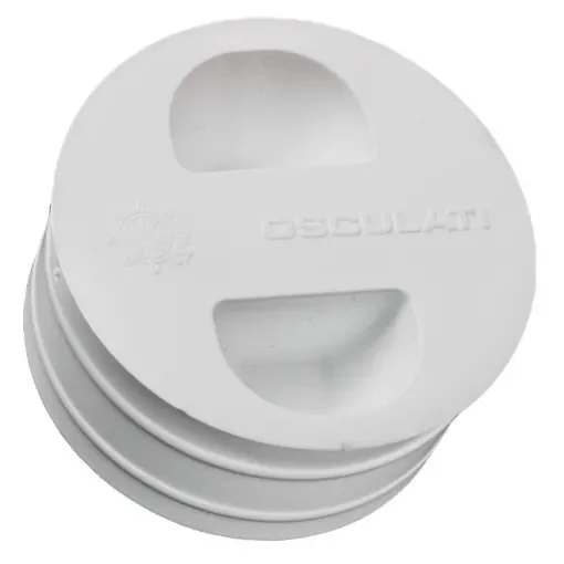 Osculati - Plug white plastic for 48.418.01/11/20/22 - 48.418.18 product image