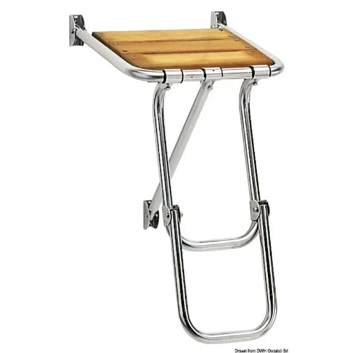 Osculati - Mini plattform with ladder 36x34 cm - 48.420.09 product image