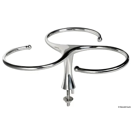 Osculati - 3 cup drink holder AISI 316 stud fixation 170x170 - 48.429.04 product image