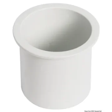 Osculati - Recess-fit glass holder ABS white - 48.430.13 product image