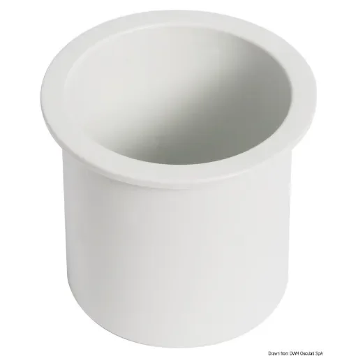 Osculati - Recess-fit glass holder ABS white - 48.430.13 product image