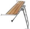 Osculati - Stern plattform 840 mm - 48.443.01 product image
