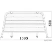 Osculati - Stern plattform 1090 mm - 48.443.03 product image