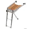 Osculati - Dolphin striker AISI 316/teak w/2-step ladder - 48.471.02 product image
