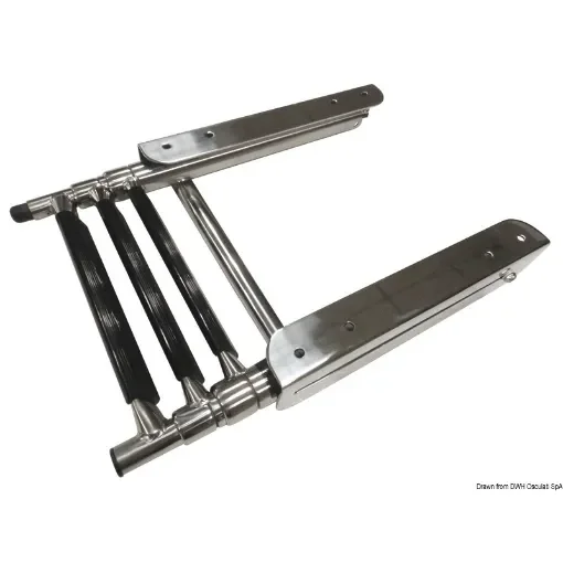 Osculati - 3-step telescopic ladder f.40.472.01 - 48.472.30 product image