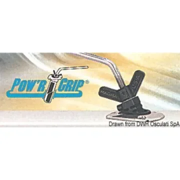 Osculati - Support f.MAGMA barbecue rod holder &amp;#216; 22/25 mm - 48.512.03 product image