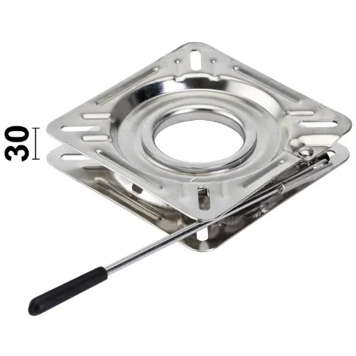 Osculati - SS rotating base guided + snap lock 172x172 mm - 48.648.03 product image