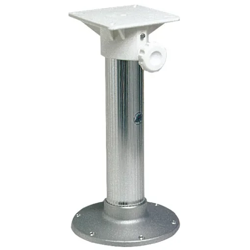 Osculati - Swivel pedestal nylon telescopic sandblasted 45 cm - 48.665.02 product image