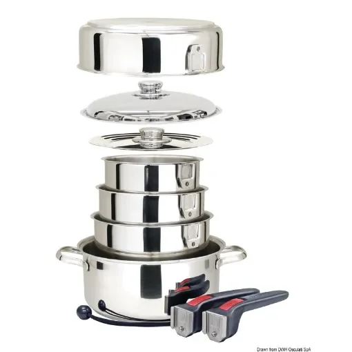 Osculati - Stackable pots/pans SS inside - 48.700.01 product image