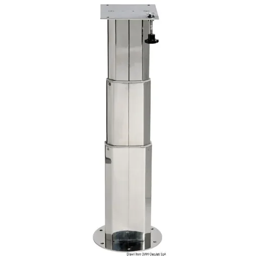 Osculati - Stainless steel telescopic table pedestal - 48.730.01 product image