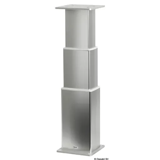 Osculati - Square aluminum pedestal 3-heights 24V - 48.739.24 product image