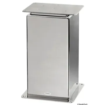 Osculati - SQUARE electrical pedestal 2-/3-stage 12V 12mm/sec - 48.740.12 product image